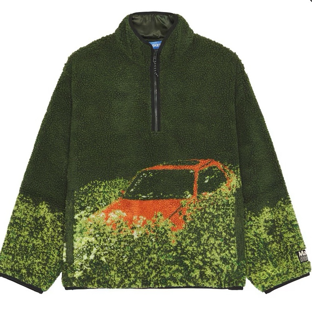 NWT Fleece half zip